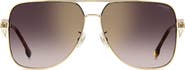 Carrera Eyewear 63mm Oversize Square Sunglasses