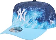 New Era Men's New Era Light Blue New York Yankees Deep Water Pre-Curved 9FIFTY A-Frame Snapback Hat