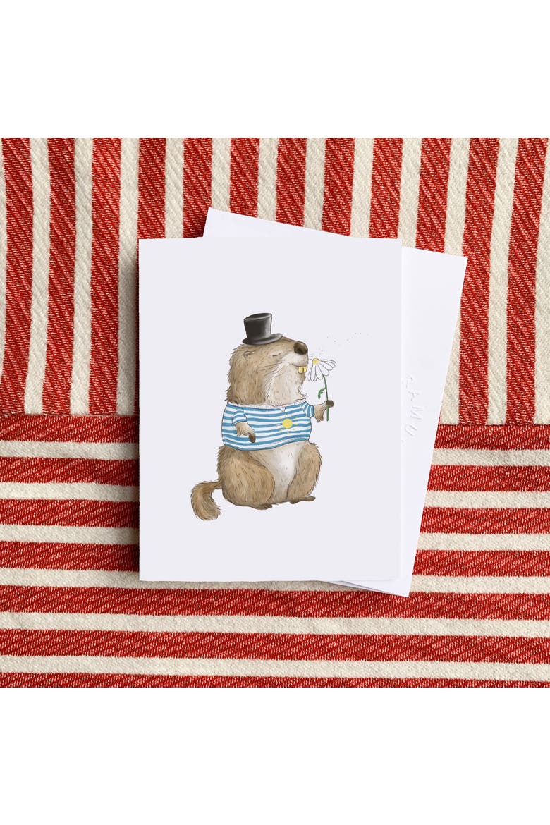 Everyday Greeting Card Pack (3ct) "Groundhog Sunshine", Alternate, color, Multi-Pack