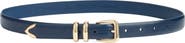 Nordstrom Sutton Croc-Embossed Belt