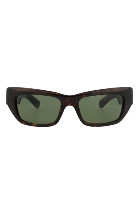 55mm Cat Eye Sunglasses