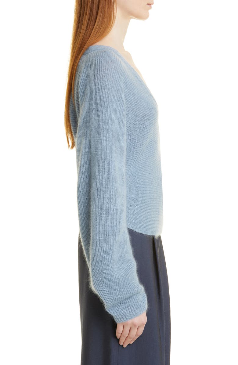 Vince Wool Wrap Front Sweater, Alternate, color,