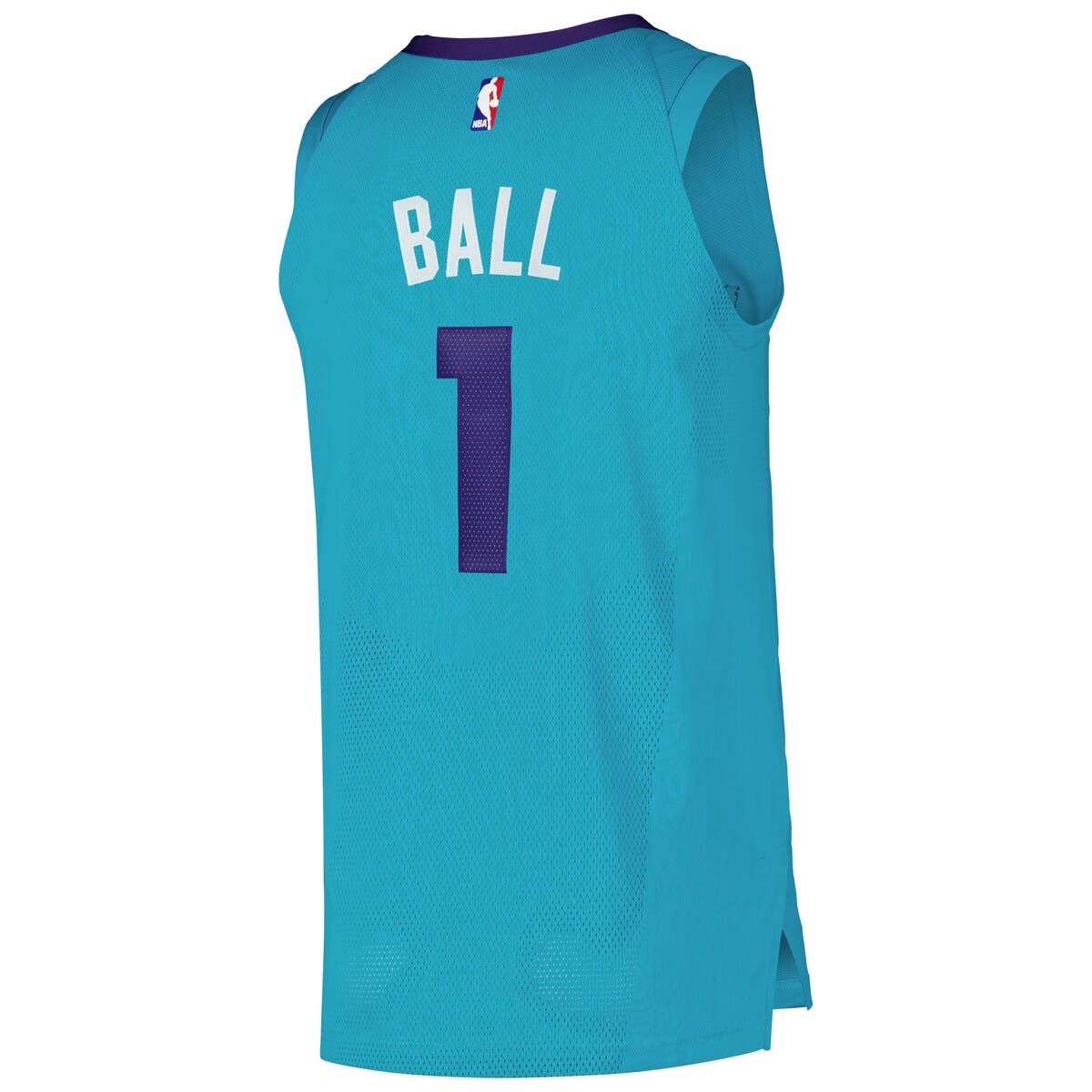 Men's Jordan Brand LaMelo Ball Teal Charlotte Hornets Authentic