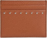 Valentino Garavani Rockstud Leather Card Holder