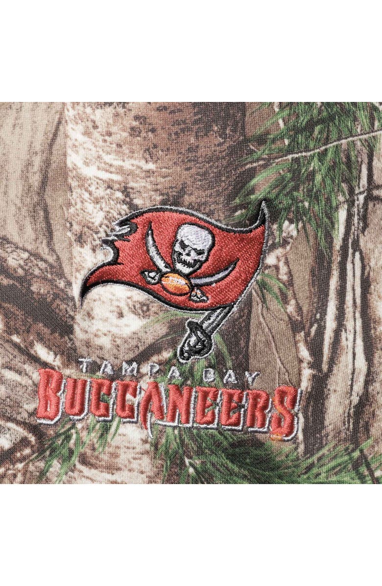 DUNBROOKE Men's Dunbrooke Realtree Camo Tampa Bay Buccaneers Trophy Tech Fleece Full-Zip Hoodie, Alternate, color, 