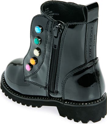 Kurt Geiger Mini Bax Boot Little Kid Big Kid Black Multicolor Womens Size 1 in Stock and Ready to Ship