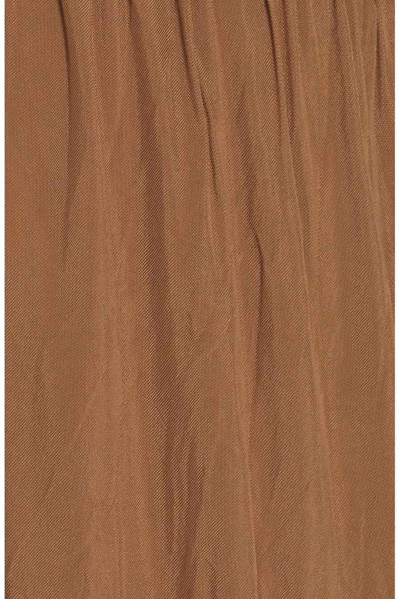 Tiered Ruffle Maxi Skirt, Alternate, color, BRONZE
