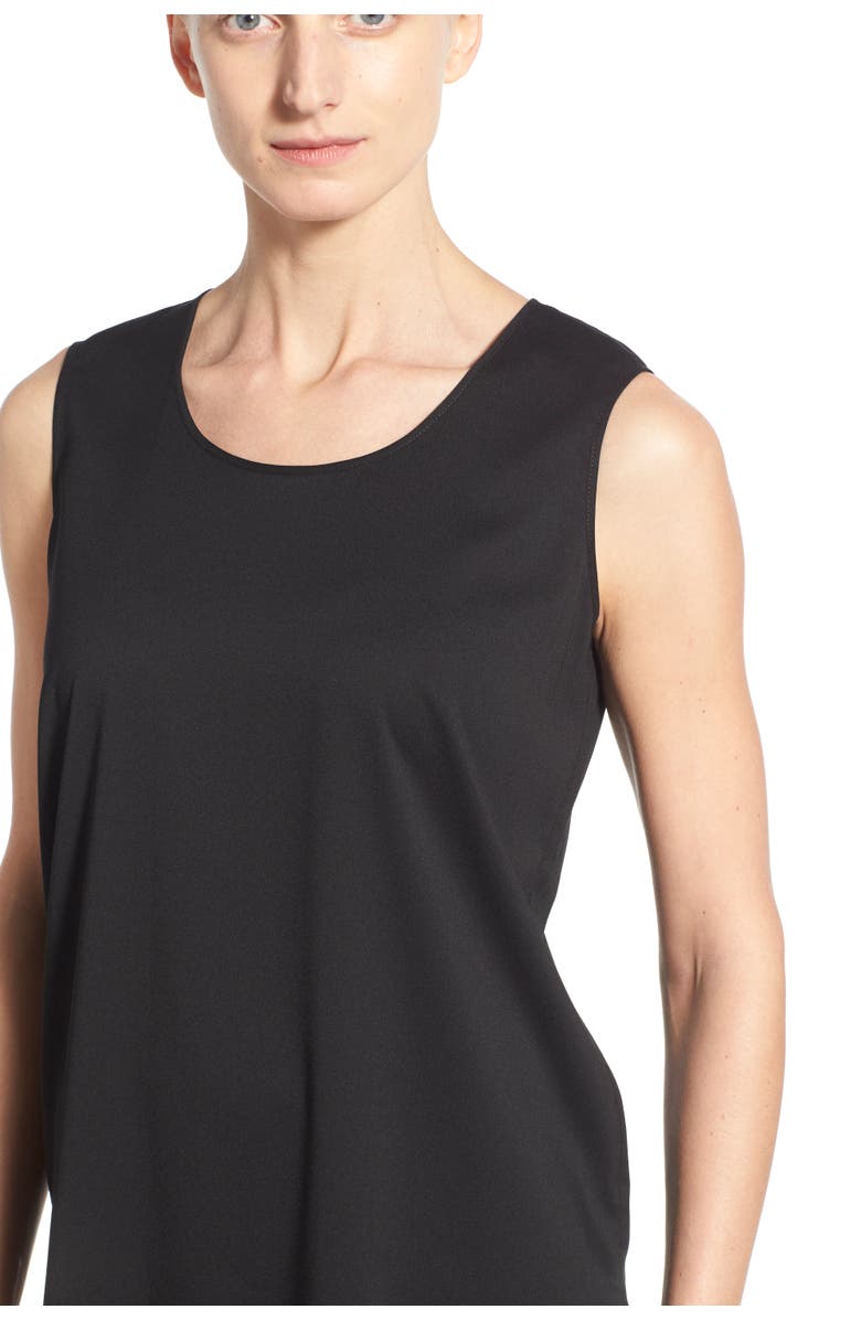 Ming Wang Sleeveless Woven Shell, Alternate, color, 