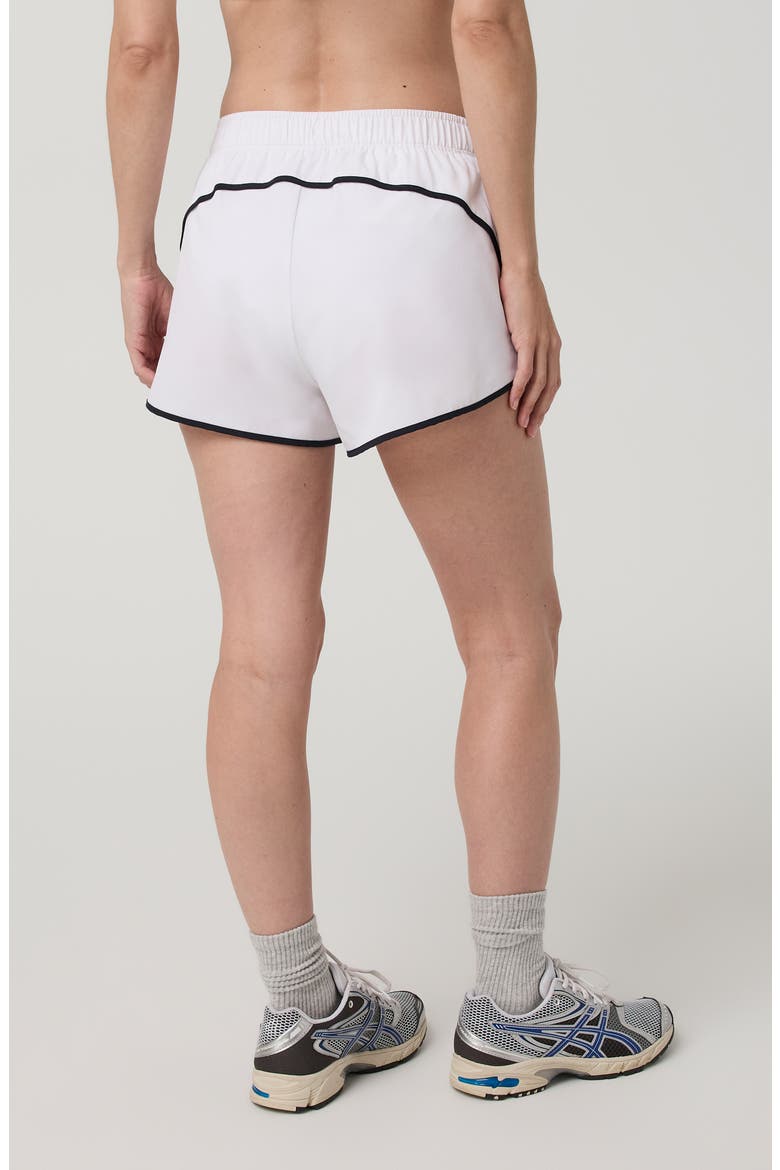 Clementine Retro Shorts, Alternate, color, WHITE