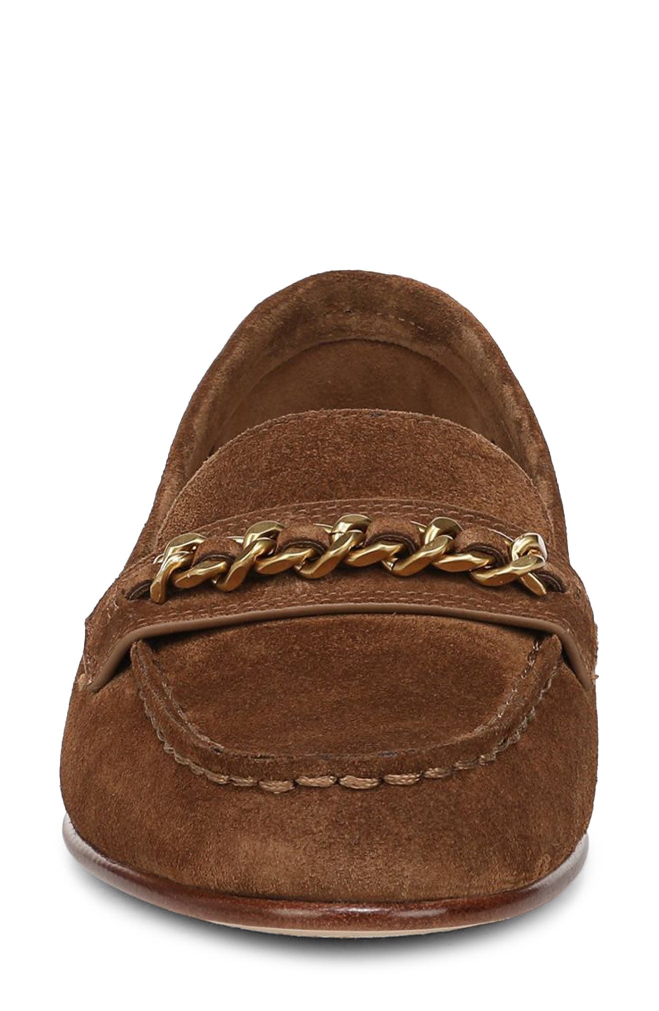 Veronica Beard Penny Chain Loafer, Alternate, color, Hazelwood
