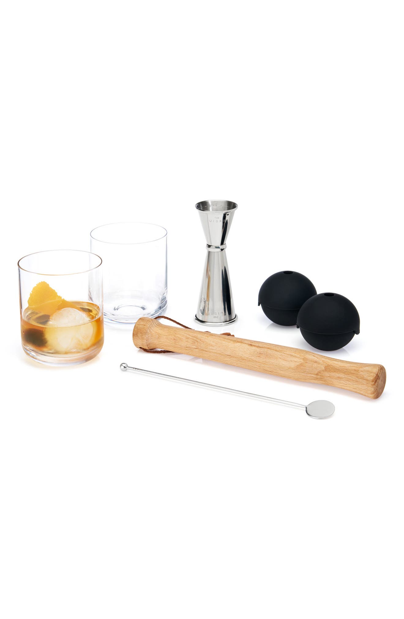 Viski 7-piece Muddled Cocktail Set In Multi