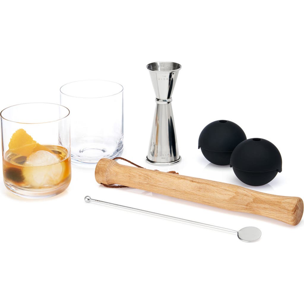 Viski 7-piece Muddled Cocktail Set In Multi