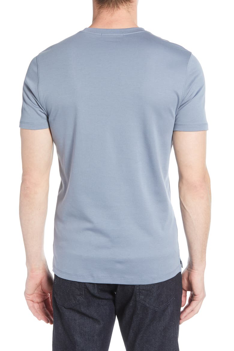 Georgia Pima Cotton T-Shirt, Alternate, color, METALLIC