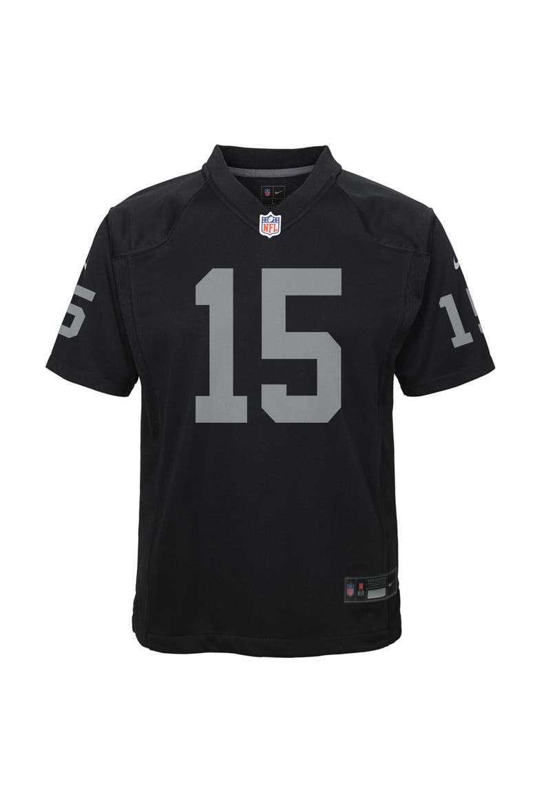 Youth Nike Fernando Mendoza Black Las Vegas Raiders Team Game Jersey, Alternate, color, Black
