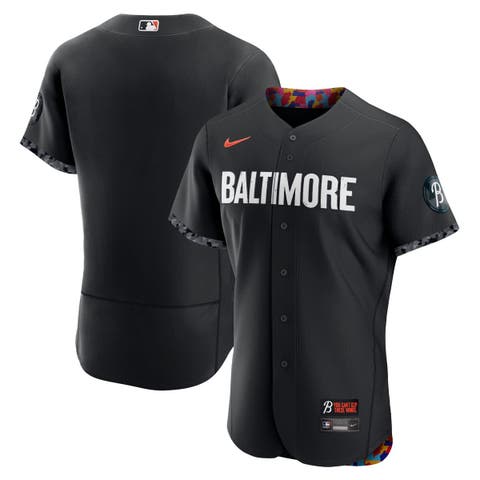 Men's Nike  Black Baltimore Orioles City Connect Authentic Jersey
