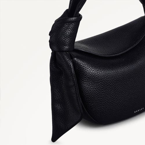 Radley The Grove Small Flapover Satchel Bag In Black