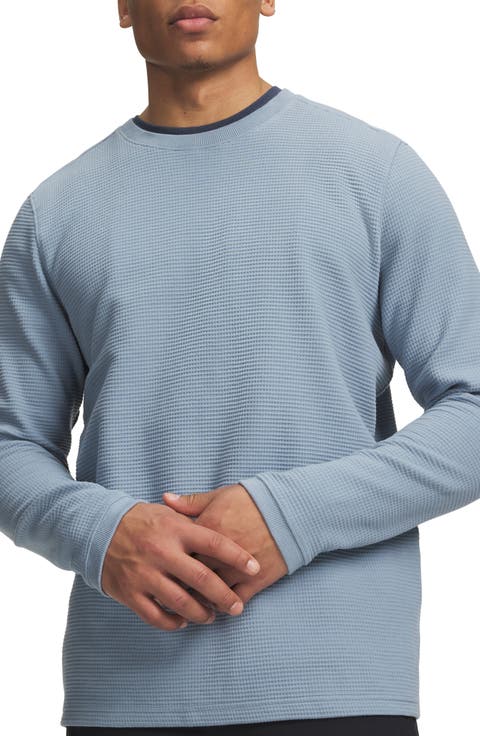 Expanse Waffle Crewneck Long Sleeve T-Shirt