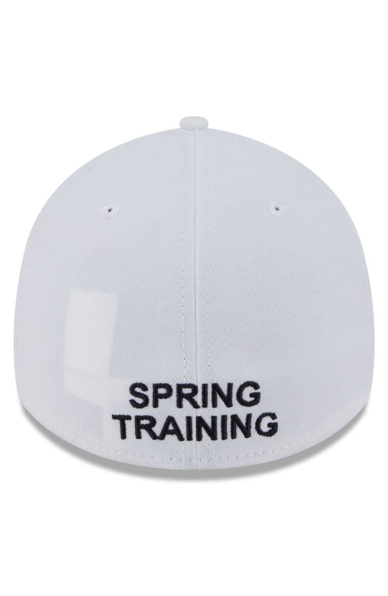 New Era Men's New Era White/Black Chicago White Sox 2025 Spring Training Landscape 39THIRTY Flex Hat, Alternate, color,