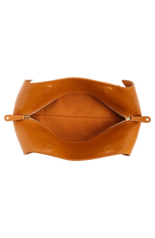 Ferragamo X-small Folded Leather Shoulder Bag In Yellow