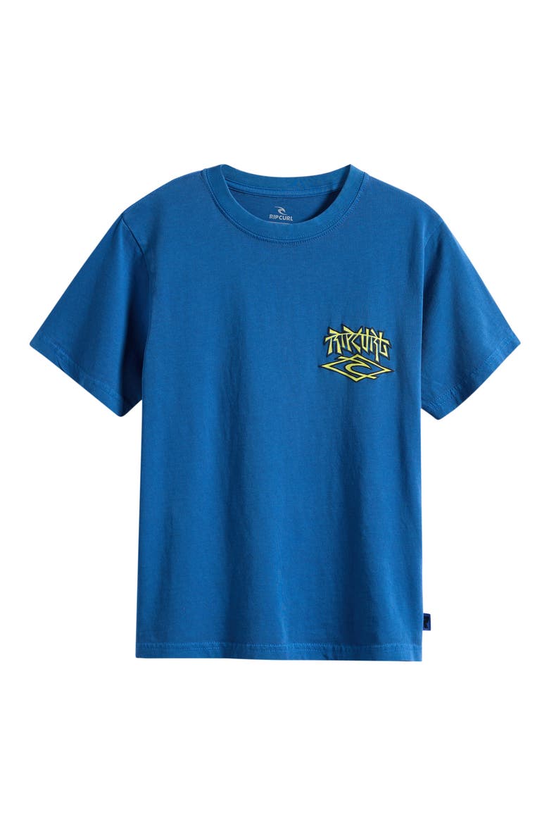 Kids' Liquid Trips Cotton Graphic T-Shirt, Main, color, ROYAL BLUE