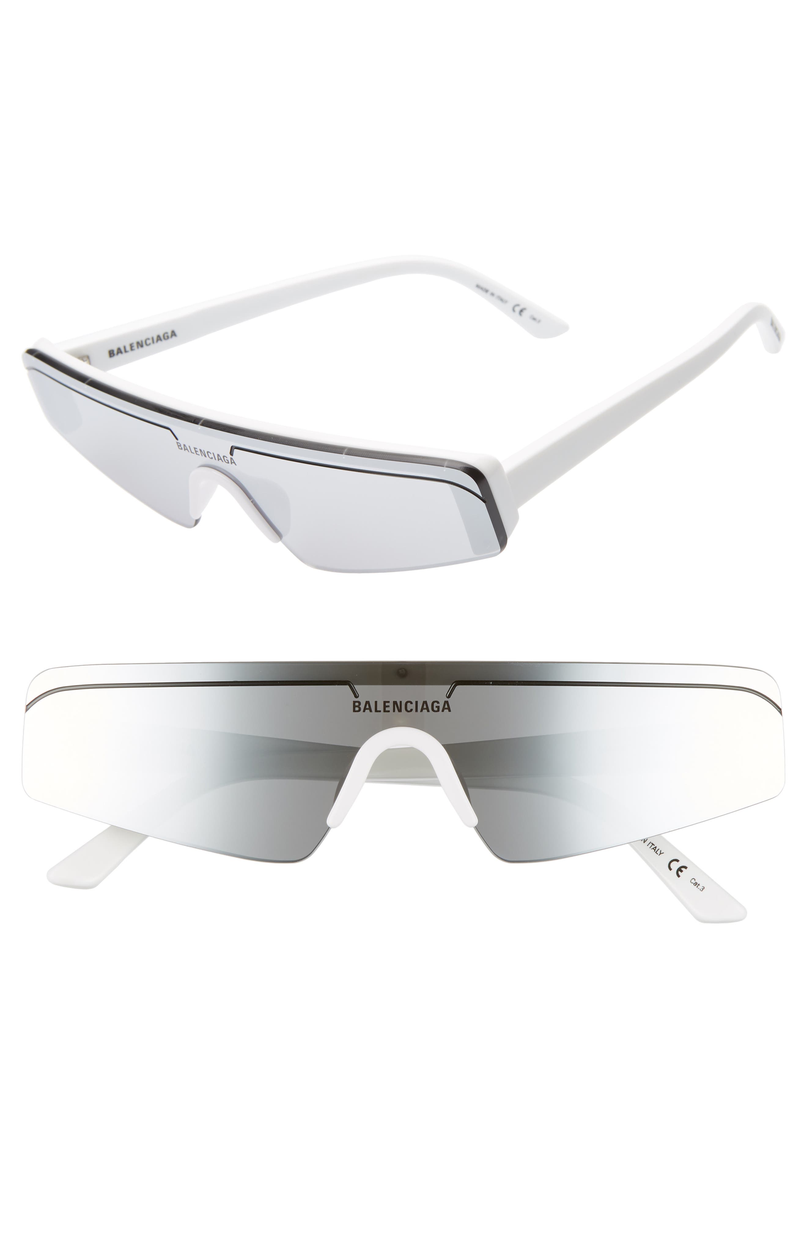 selected SHINY SOLID WHITE/ SILVER