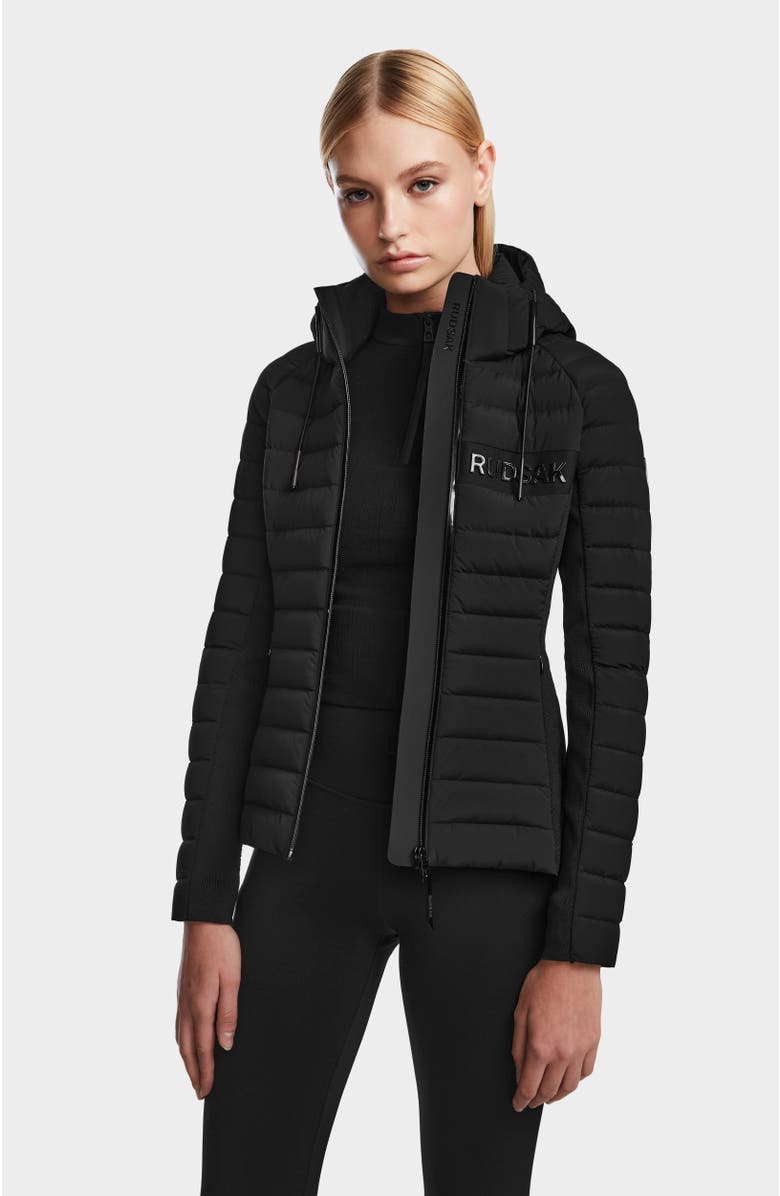 Rudsak ALANA WOMEN'S MATTE XTRALIGHT DOWN JACKET, Alternate, color, Black