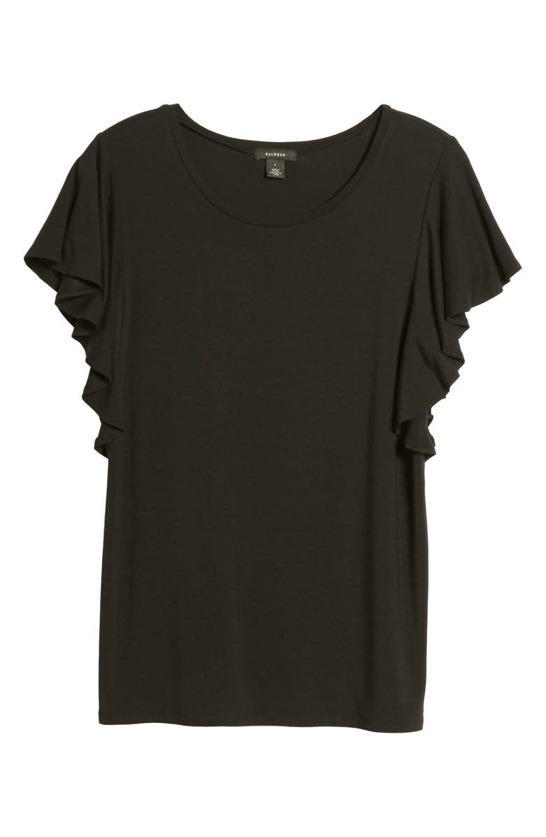 Halogen<sup>®</sup> Flutter Sleeve Tee, Alternate, color, 