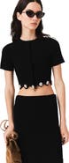 maje Cardigan with floral jewel details
