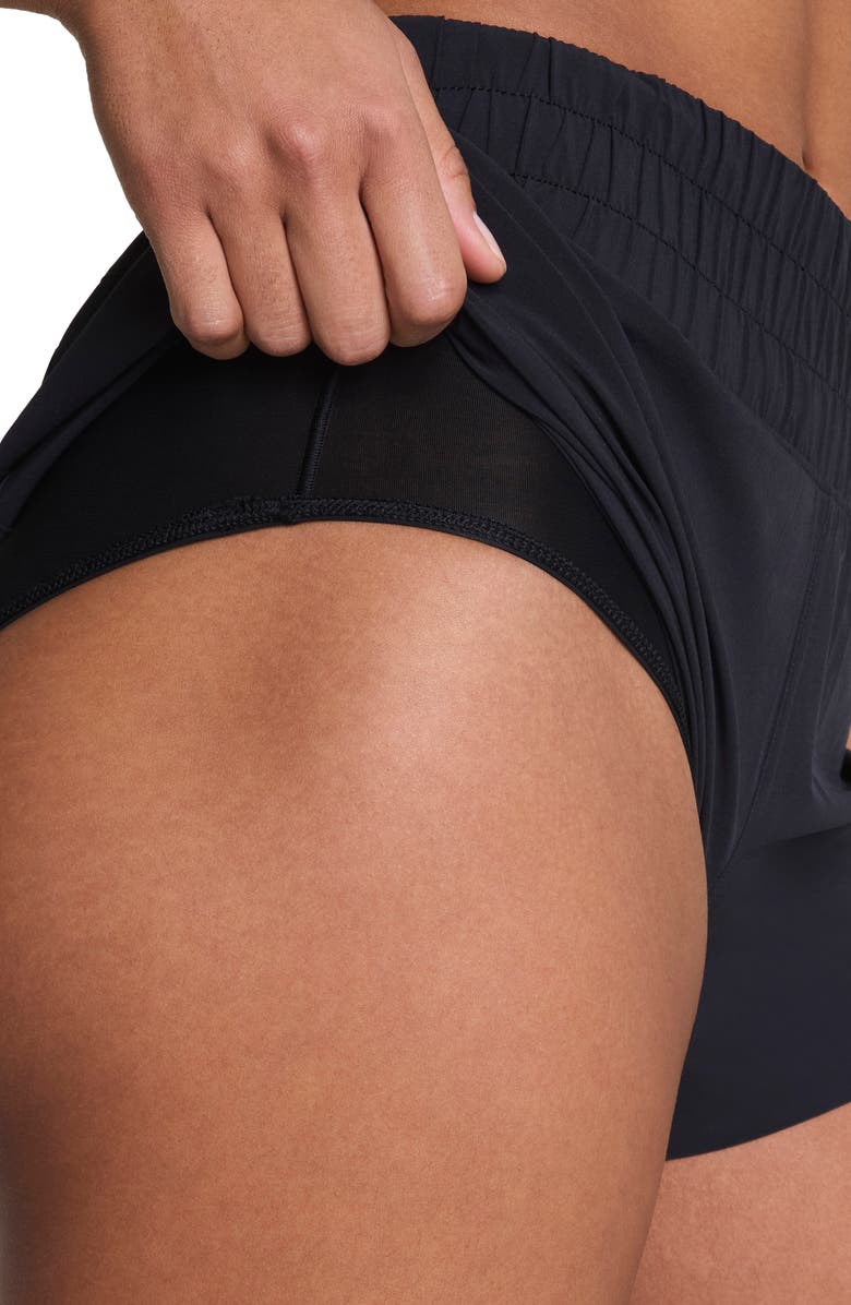SPANX<sup>®</sup> Cinched Running Shorts, Alternate, color, Very Black
