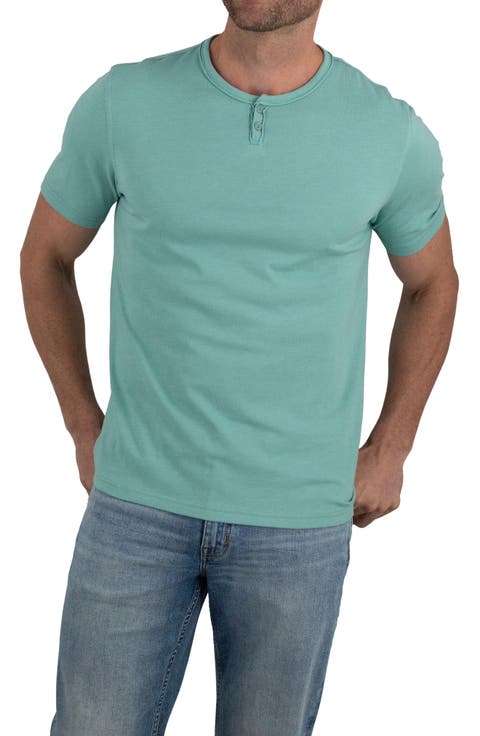 Short Sleeve Henley
