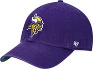 '47 Men's '47 Purple Minnesota Vikings Franchise Logo Fitted Hat