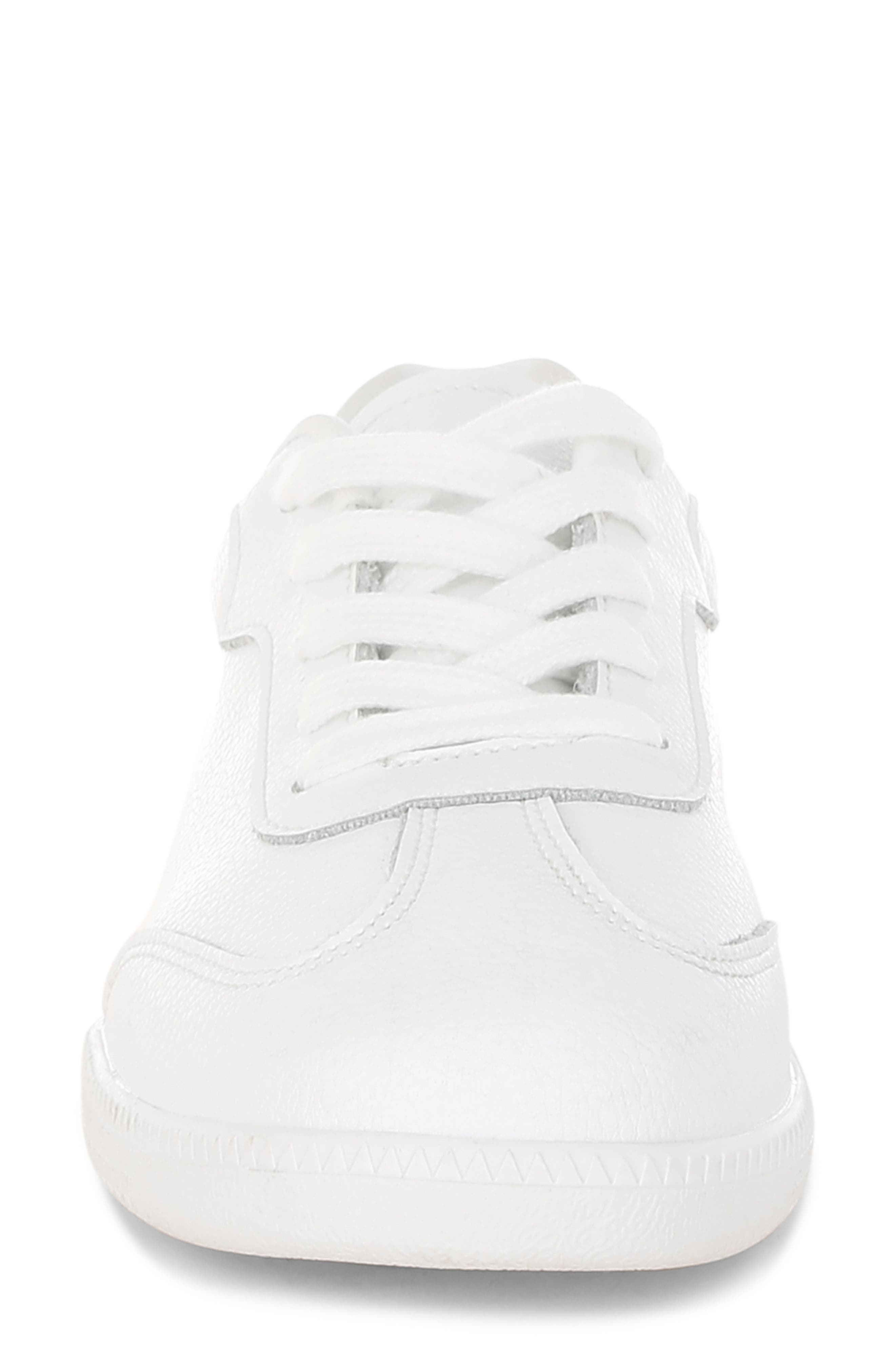 Bostonia Bike Toe Leather Sneaker, Alternate, color, WHITE