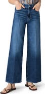 PAIGE Anessa High Waist Wide Leg Jeans