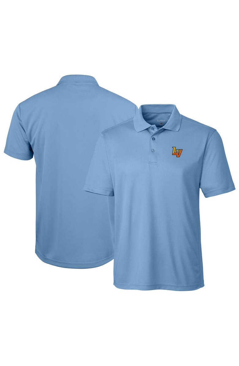 Cutter & Buck Men's Cutter & Buck  Light Blue Las Vegas 51s  Clique Ice Pique Tech Polo, Main, color, Light Blue