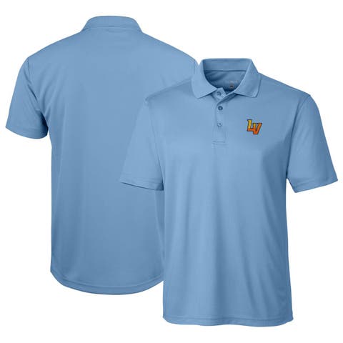 Men's Cutter & Buck  Light Blue Las Vegas 51s  Clique Ice Pique Tech Polo