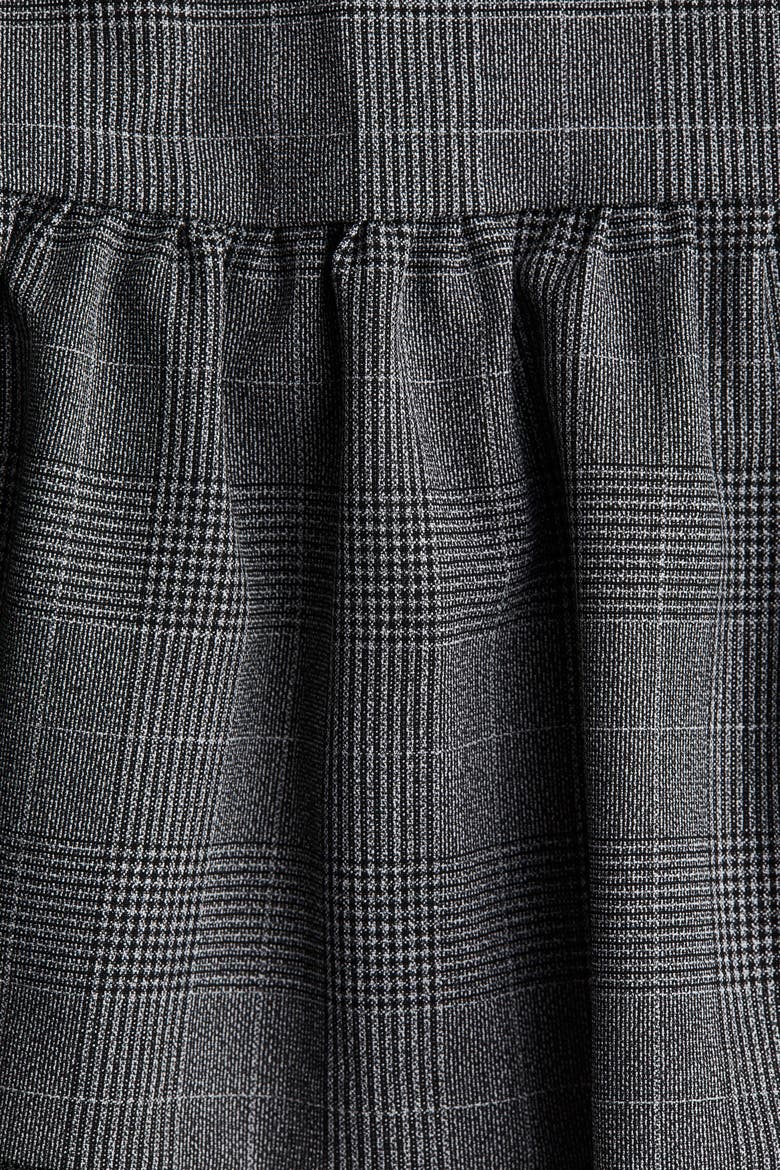 Flared Mini Skirt, Alternate, color, Gray/checked