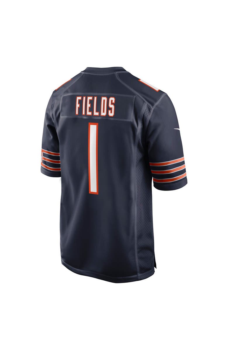 Nike Youth Nike Justin Fields Navy Chicago Bears Game Jersey, Alternate, color, 