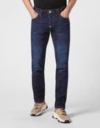 PHILIPP PLEIN Denim Trousers Straight Cut Supreme Iconic Plein Basic Men