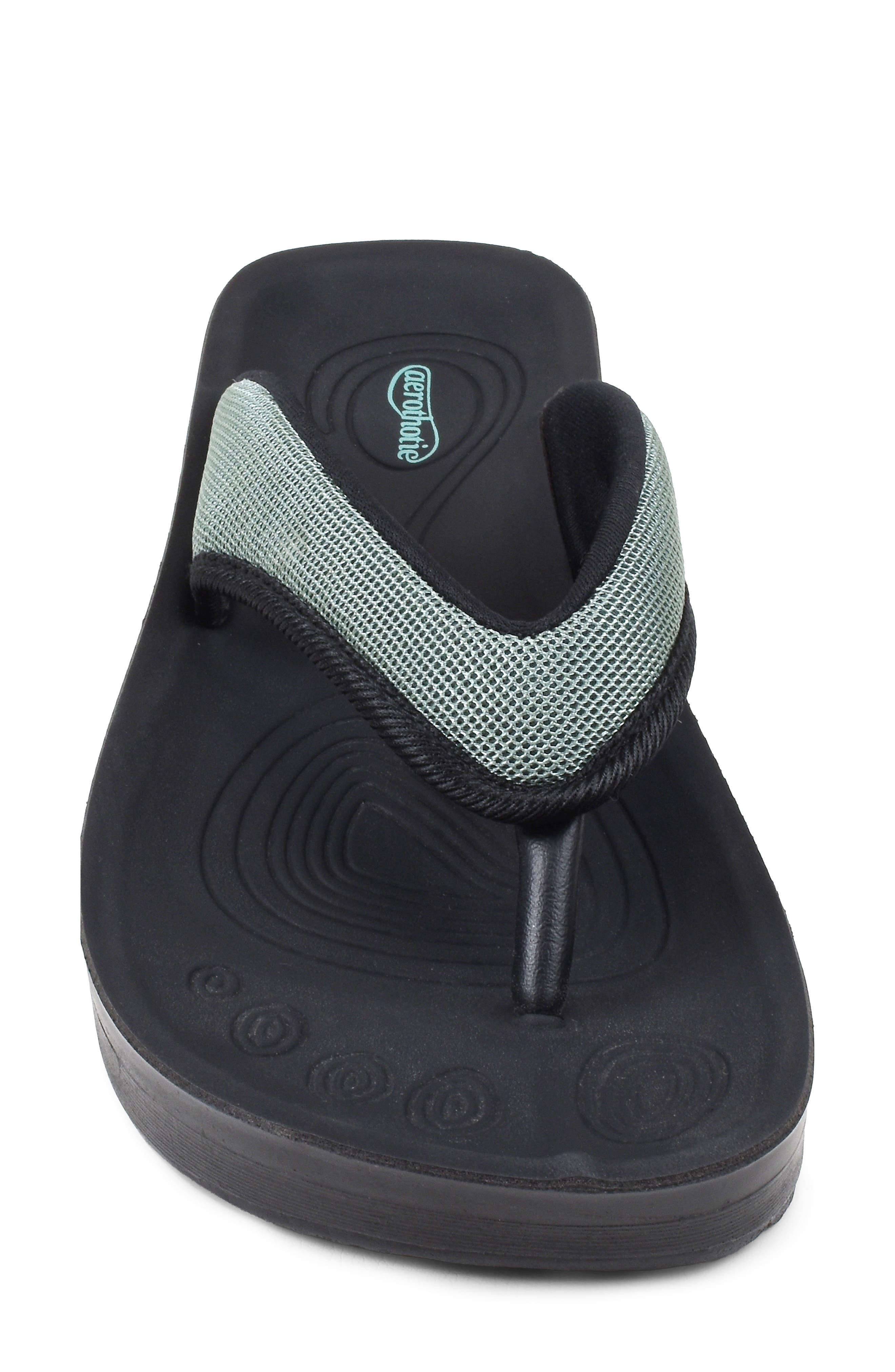 Strait Flip Flop, Alternate, color, GREEN