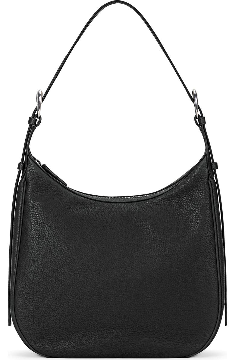 STAUD Pine Leather Hobo Bag, Main, color,