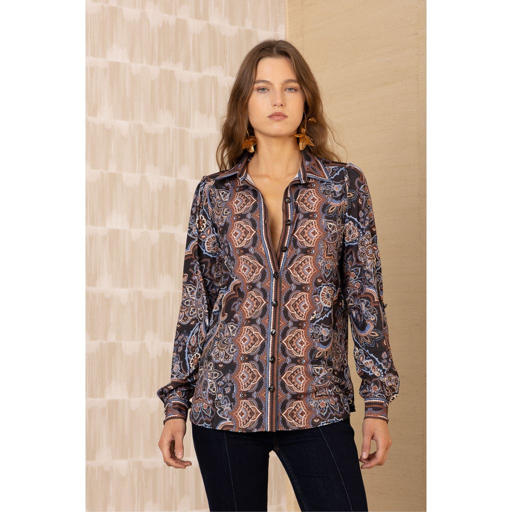 Hale Bob Brynleigh Jersey Top In Black