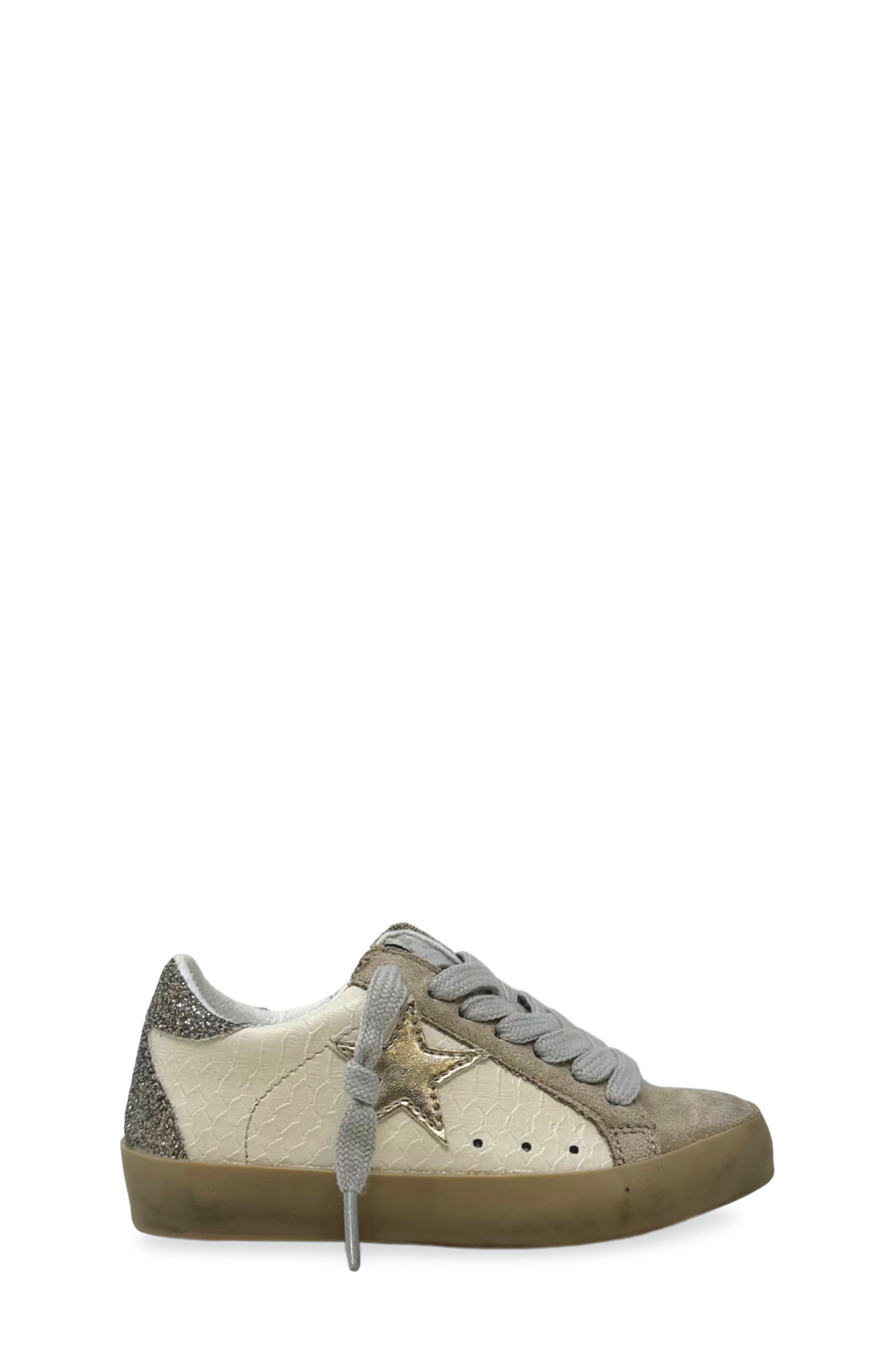 Kids' Mini Paula Sneaker, Alternate, color, BONE SNAKE
