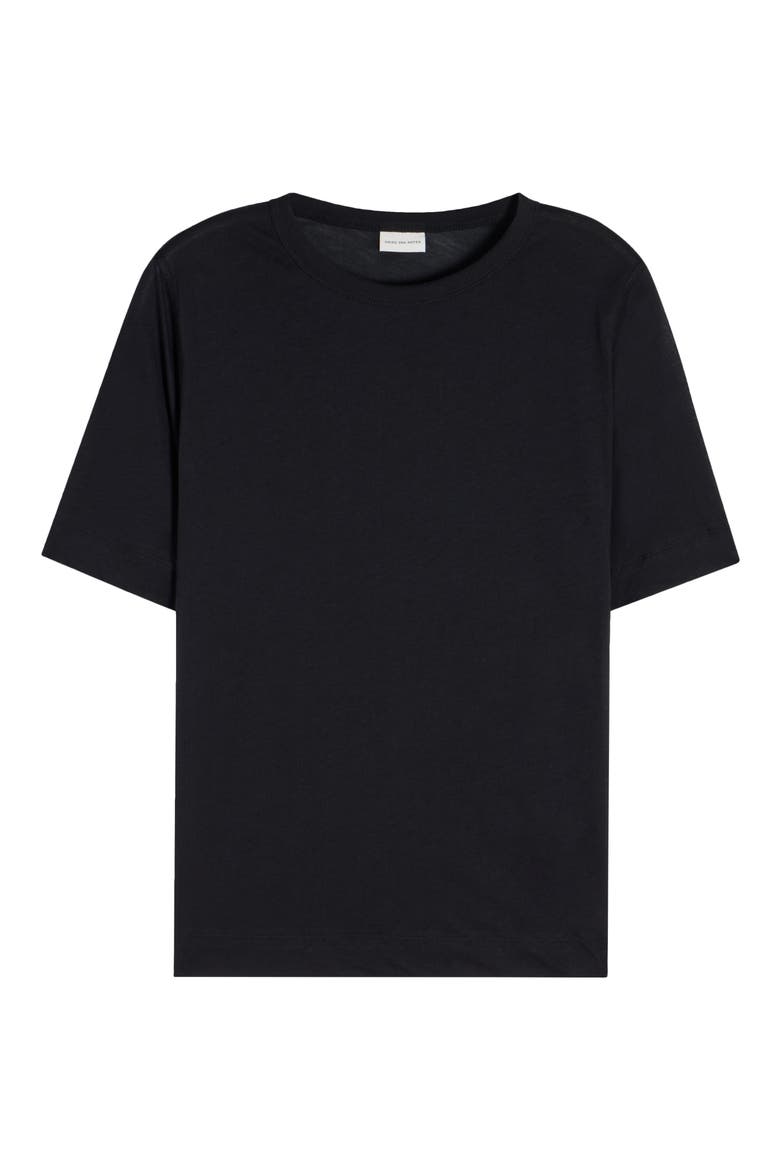 Hatro Oversize Cotton T-Shirt, Alternate, color, BLACK