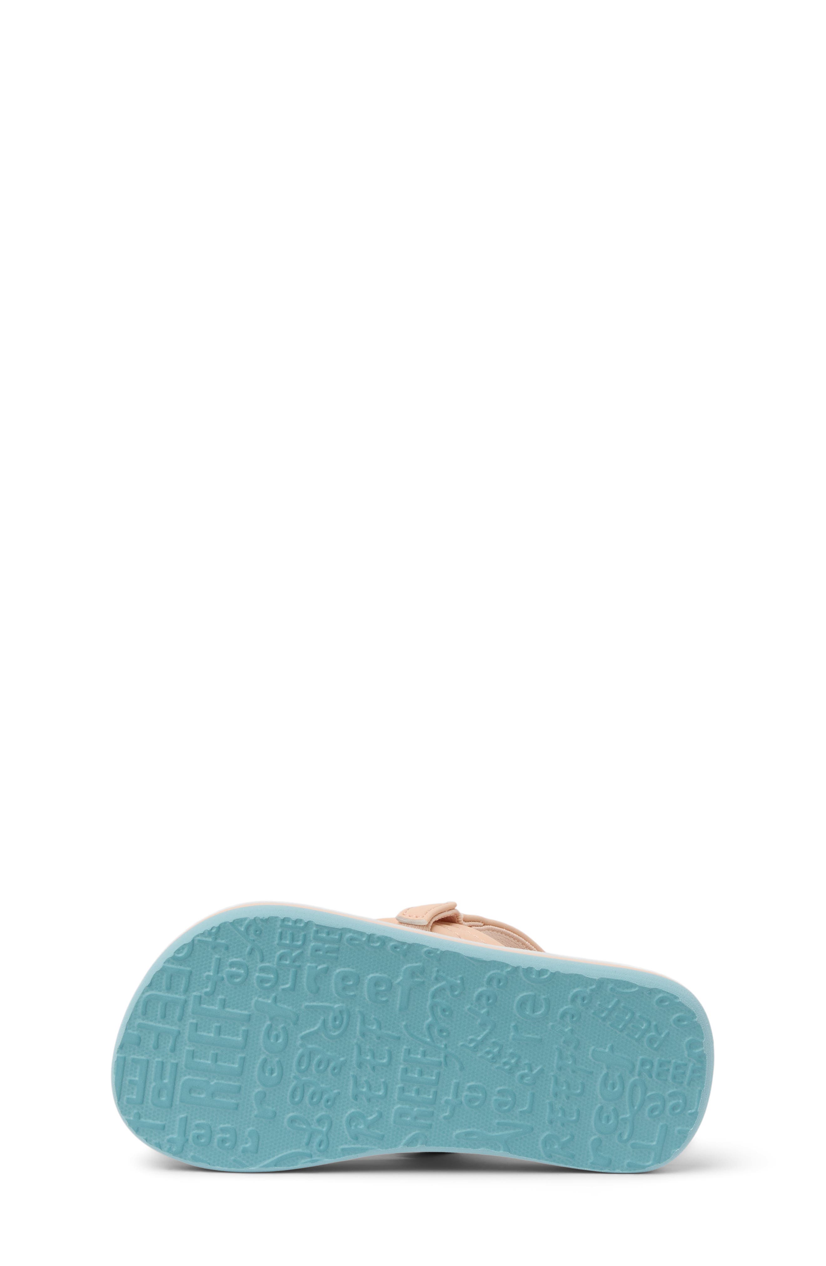 Ahi Sandal, Alternate, color, PEACH/ BLUE ANIMAL