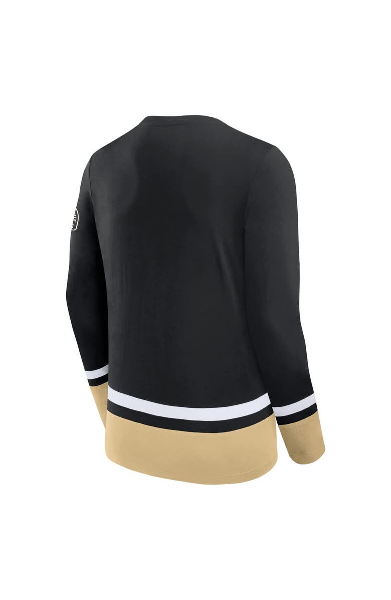 FANATICS Men's Fanatics Black Vegas Golden Knights High Point Long Sleeve T-Shirt, Alternate, color, Black