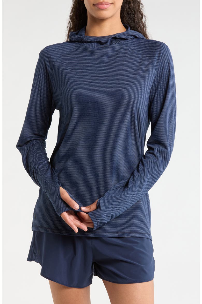 Active Mesh Hoodie, Main, color, NIGHTFALL DEEP NAVY