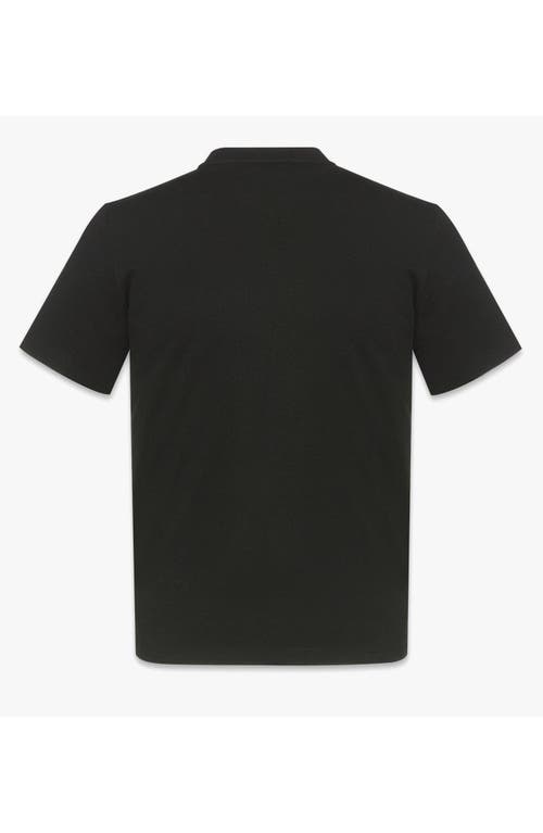 Mcm Black Laurel T-shirt In Black