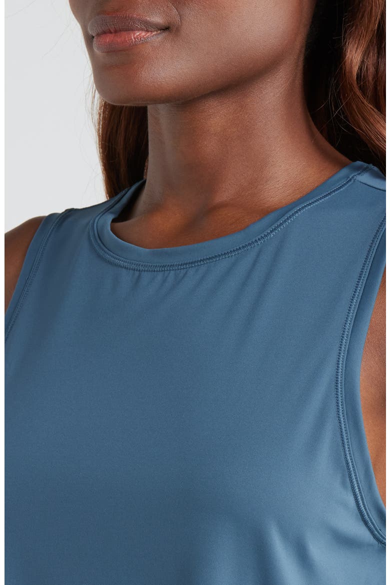Serene Crop Performance Tank, Alternate, color, BLUE ORION