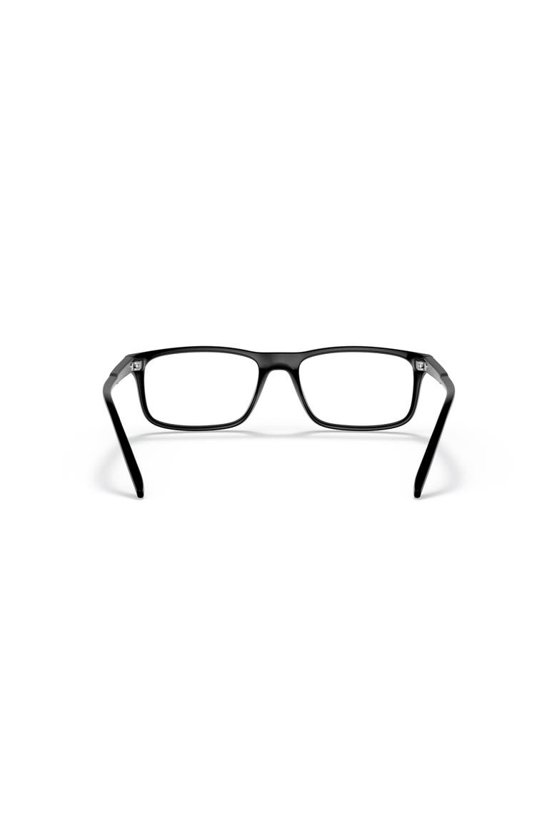 52mm Rectangle optical glasses, Alternate, color, Black