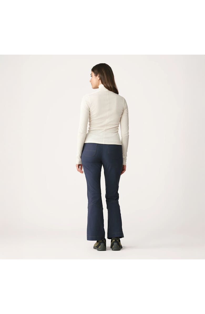 Hikerkind Ribbed Merino Turtleneck 02 - Women's, Alternate, color, Betula